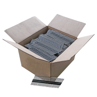 Реечные гвозди 21 градус 2.8х50 мм ершеные / 3600 шт 