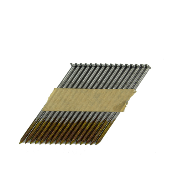 Реечные гвозди 34 градуса 3.05x75 мм ершеные / 2000 шт 