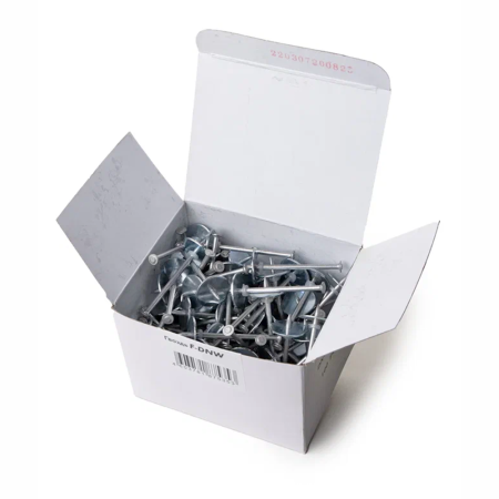 Дюбель-гвоздь по бетону DNW 3.7x62мм с шайбой [DNW62P8S25] (100 шт)